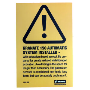 maus granate 150 automatic sign
