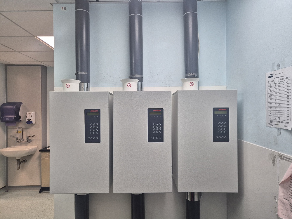 New Pneumatic Tube Station Installation